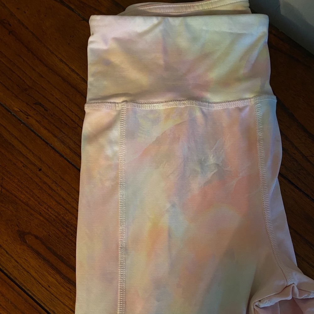 Forever 21 Tie Dye Cloud Leggings